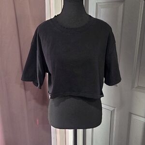 Zara Black Women's Crop Top